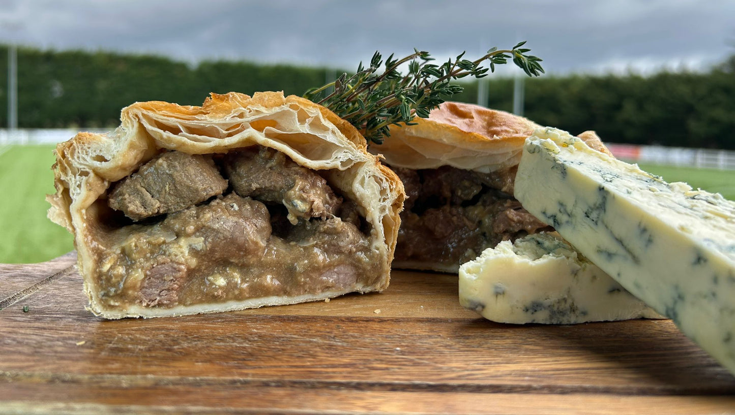 Individual Steak & Stilton Pie